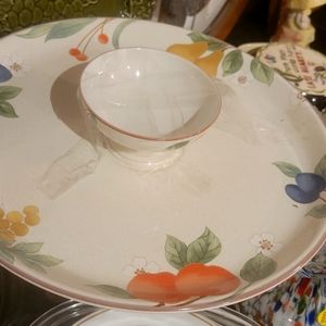 Vintage Mikasa Fruit PanoramaCrudite  $41 USD* ⚫